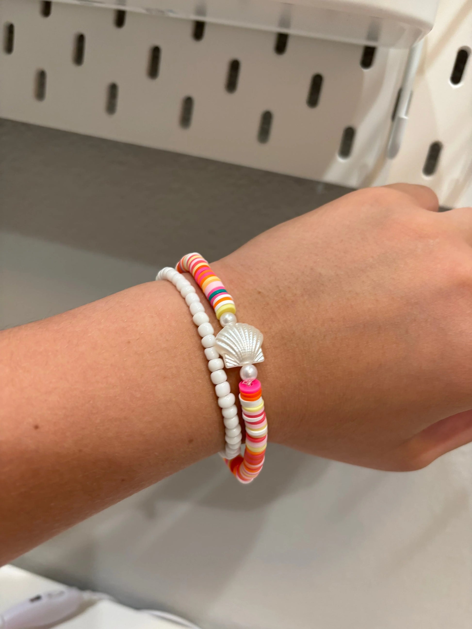 Sweet summer stackable bracelets Reece’s coastal bracelets