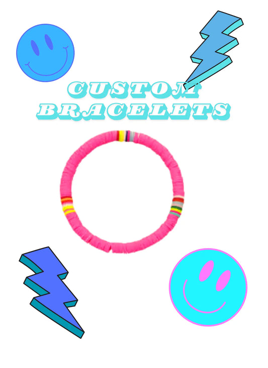 custom bracelets Reece’s coastal bracelets